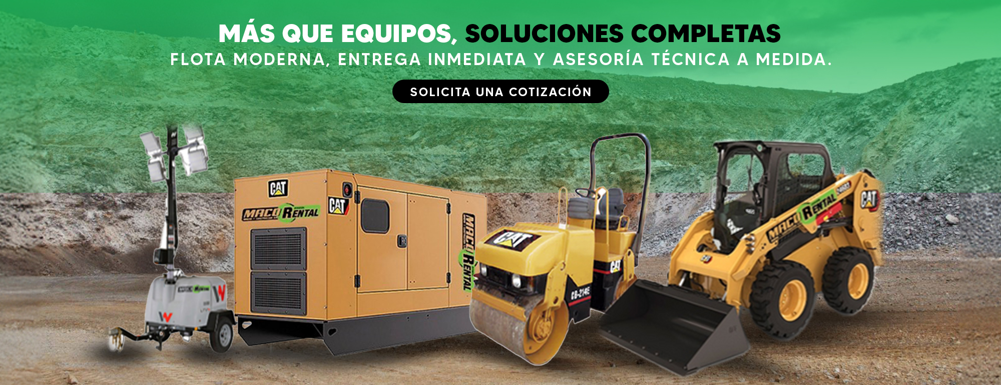 Más que equipos, soluciones completas